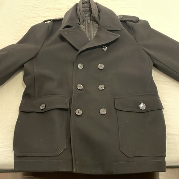 Black Pea Coat from Express - Picture 2 of 3